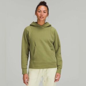 Lululemon Loungeful Hoodie - Bronze Green Size 8